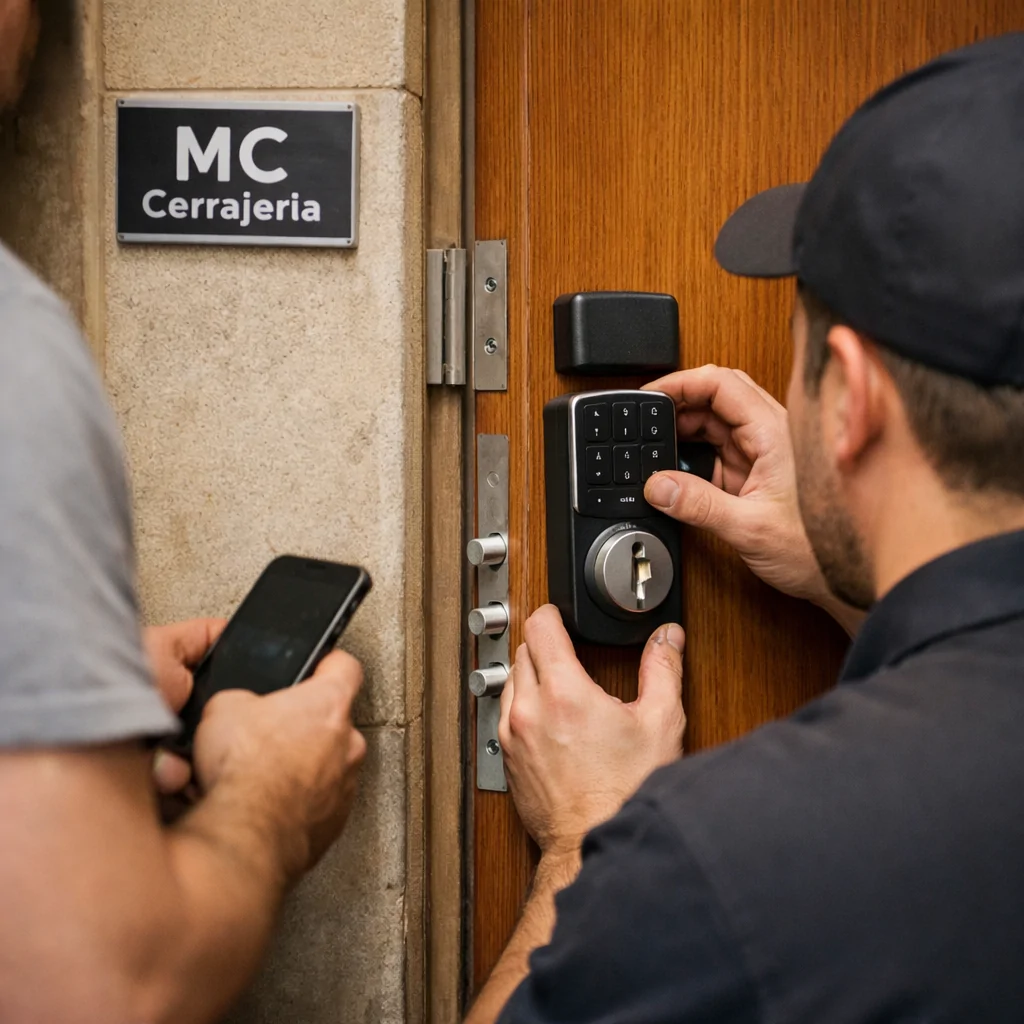 ¿Qué cerraduras electrónicas ofrecen mejor seguridad en Barcelona?